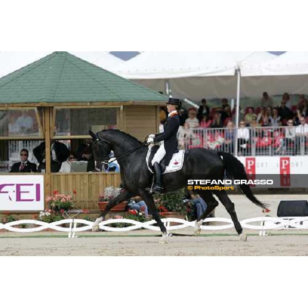 Anky Van Grunsven on Keltec Salinero 1st in the Gran Prix and team champion at the european dressage championship 2007 La Mandria, 31st august 2007 ph. Stefano Grasso