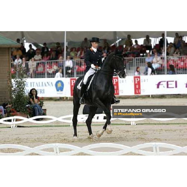 Anky Van Grunsven on Keltec Salinero 1st in the Gran Prix and team champion at the european dressage championship 2007 La Mandria, 31st august 2007 ph. Stefano Grasso