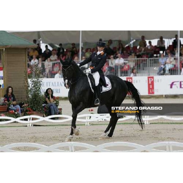 Anky Van Grunsven on Keltec Salinero 1st in the Gran Prix and team champion at the european dressage championship 2007 La Mandria, 31st august 2007 ph. Stefano Grasso