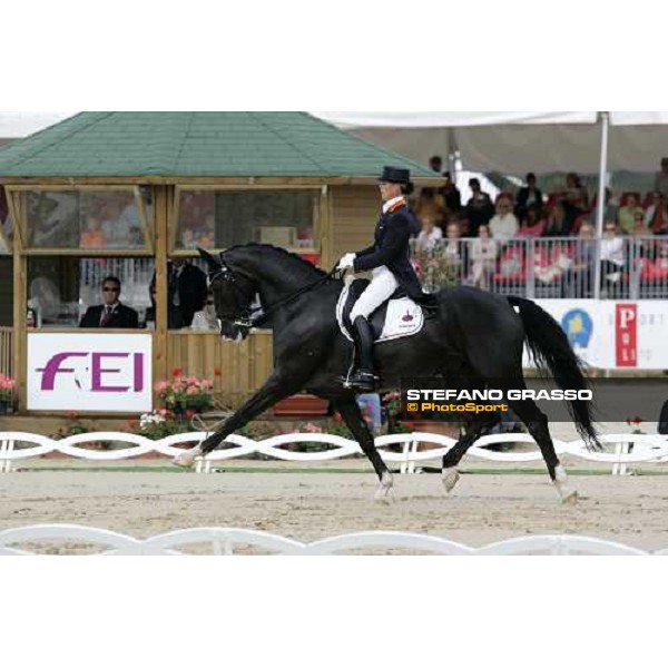 Anky Van Grunsven on Keltec Salinero 1st in the Gran Prix and team champion at the european dressage championship 2007 La Mandria, 31st august 2007 ph. Stefano Grasso