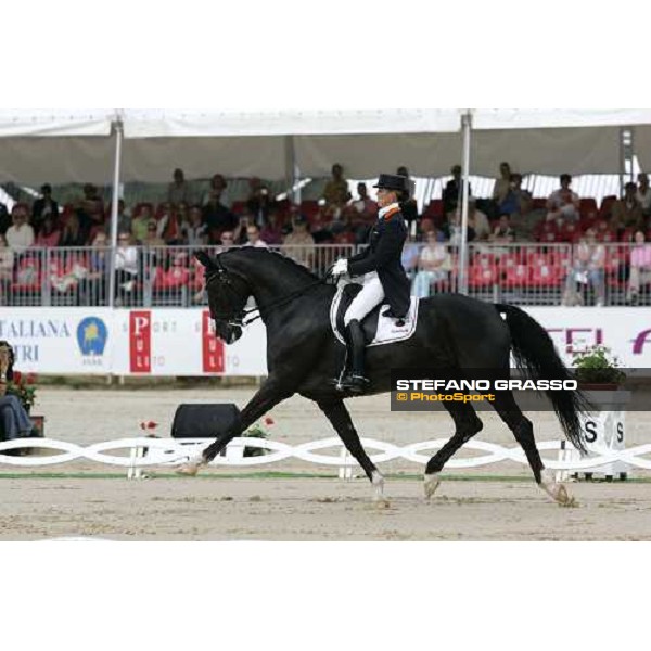 Anky Van Grunsven on Keltec Salinero 1st in the Gran Prix and team champion at the european dressage championship 2007 La Mandria, 31st august 2007 ph. Stefano Grasso