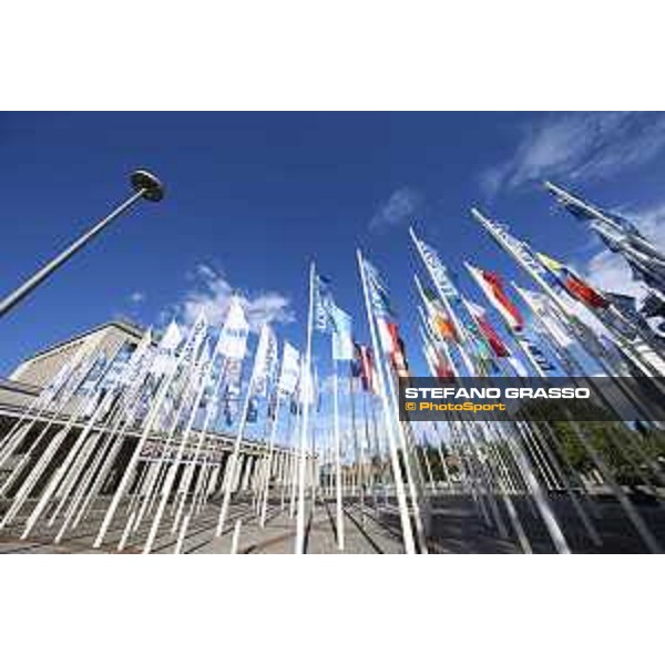 LGCT of Berlin - Berlin Messe and the flags - Berlin, - 30 July 2017 - ph.Stefano Grasso/LGCT