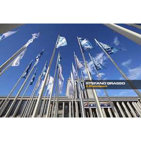 LGCT of Berlin - Berlin Messe and the flags - Berlin, - 30 July 2017 - ph.Stefano Grasso/LGCT