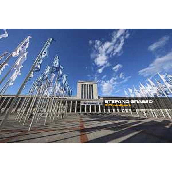LGCT of Berlin - Berlin Messe and the flags - Berlin, - 30 July 2017 - ph.Stefano Grasso/LGCT