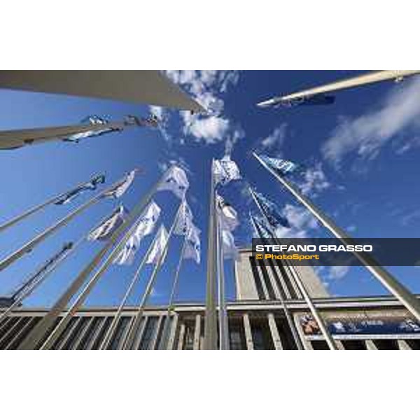 LGCT of Berlin - Berlin Messe and the flags - Berlin, - 30 July 2017 - ph.Stefano Grasso/LGCT