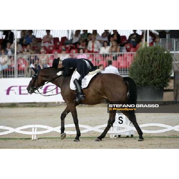 Anna Paprocka Campanella on Andretti H 21st classified in the Gran Prix de Dressage at the european dressage championship 2007 La Mandria, 31st august 2007 ph. Stefano Grasso