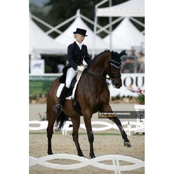 Anna Paprocka Campanella on Andretti H 21st classified in the Gran Prix de Dressage at the european dressage championship 2007 La Mandria, 31st august 2007 ph. Stefano Grasso