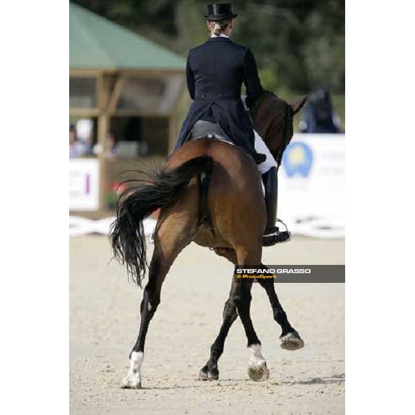 Isabell Werth on Satchmo 78 winners of the Grand Prix Special Technical Championship at the dressage european championship 2007 La Mandria, 1st sept. 2007 ph. Stefano Grasso