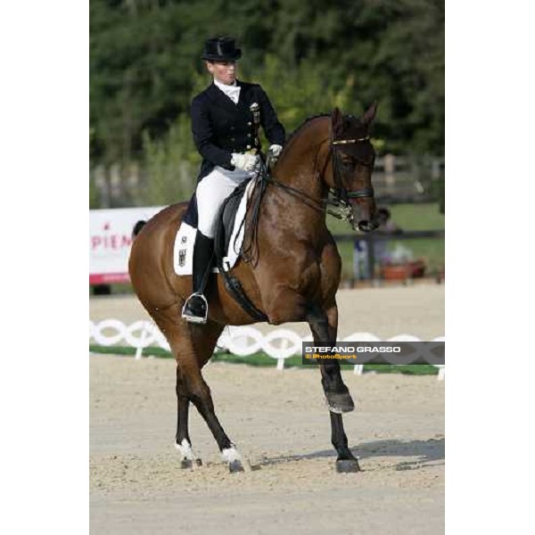 Isabell Werth on Satchmo 78 wins the Grand Prix Special Technical Championship at the dressage european championship 2007 La Mandria, 1st sept. 2007 ph. Stefano Grasso