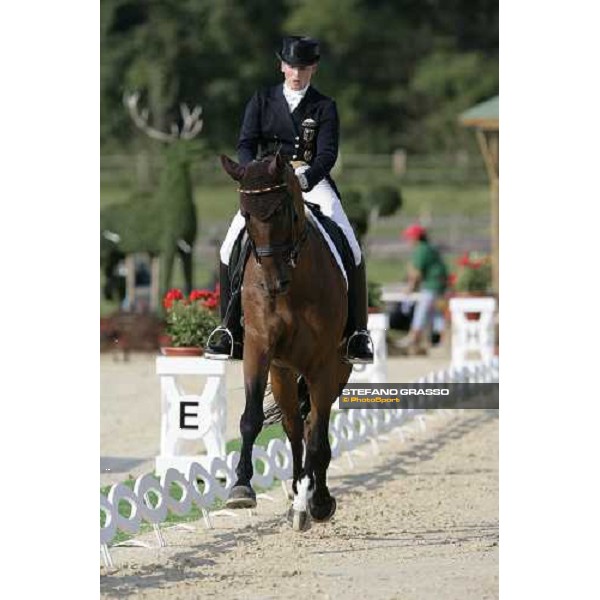 Isabell Werth on Satchmo 78 wins the Grand Prix Special Technical Championship at the dressage european championship 2007 La Mandria, 1st sept. 2007 ph. Stefano Grasso
