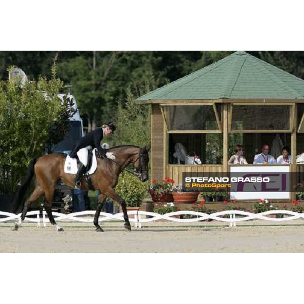 Isabell Werth on Satchmo 78 wins the Grand Prix Special Technical Championship at the dressage european championship 2007 La Mandria, 1st sept. 2007 ph. Stefano Grasso