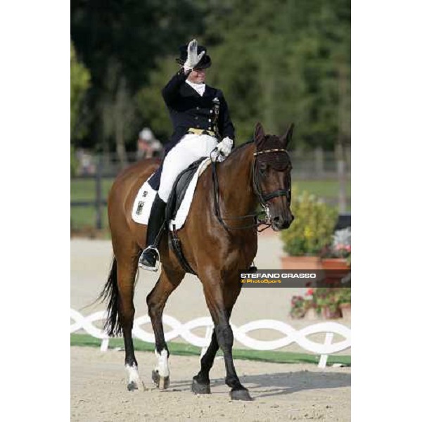 Isabell Werth on Satchmo 78 wins the Grand Prix Special Technical Championship at the dressage european championship 2007 La Mandria, 1st sept. 2007 ph. Stefano Grasso