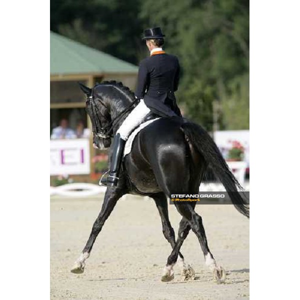Imke Schellekens-Bartels on Hunter Douglas Sunrise during the Grand Prix Special Technical Championship at the dressage european championship 2007 La Mandria, 1st sept. 2007 ph. Stefano Grasso