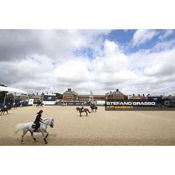 LGCT of London warming up in the main arena London,3rd august 2017 ph.© Stefano Grasso/LGCT