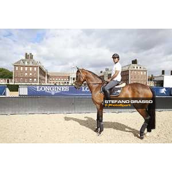 LGCT of London warming up in the main arena London,3rd august 2017 ph.© Stefano Grasso/LGCTLGCT of London warming up in the main arena - Kamal Bahamdan London,3rd august 2017 ph.© Stefano Grasso/LGCT