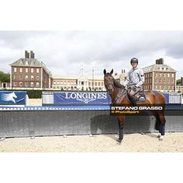 LGCT of London warming up in the main arena London,3rd august 2017 ph.© Stefano Grasso/LGCTLGCT of London warming up in the main arena - Enrick von Eckermann London,3rd august 2017 ph.© Stefano Grasso/LGCT