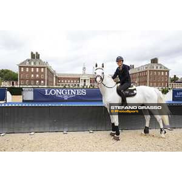 LGCT of London warming up in the main arena London,3rd august 2017 ph.© Stefano Grasso/LGCTLGCT of London warming up in the main arena - Alicia Aitkenn Store London,3rd august 2017 ph.© Stefano Grasso/LGCT