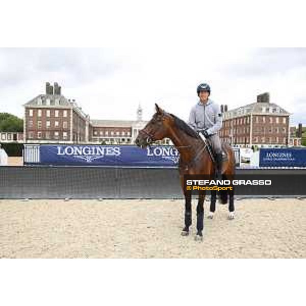 LGCT of London warming up in the main arena London,3rd august 2017 ph.© Stefano Grasso/LGCTLGCT of London warming up in the main arena - Enrick von Eckeman London,3rd august 2017 ph.© Stefano Grasso/LGCT