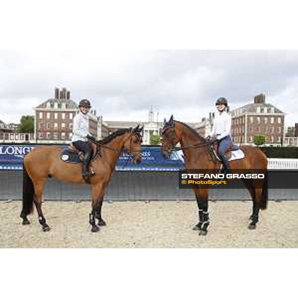 LGCT of London Georgina Bloomberg and Ariana Rockefeller London,3rd august 2017 ph.© Stefano Grasso/LGCT