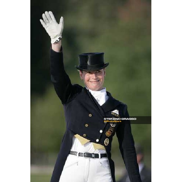 Isabell Werth winner of the Grand Prix Special Technical Championship at the dressage european championship 2007 La Mandria, 1st sept. 2007 ph. Stefano Grasso
