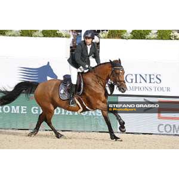 LGCT of London - Class 5 - Abdel Said on Hope van Scherpen Donder - London,4th august 2017 - ph.Stefano Grasso/LGCT