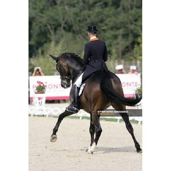 Anky Van Grunsven on Keltec Salinero gold medalist of Gran Prix Kur at the Fei European Dressage Championship LA MANDRIA-Venaria Reale-Druento (TO) - 2nd sept. 2007 ph. Stefano Grasso