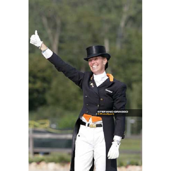 Anky Van Grunsven gold medalist of Gran Prix Kur at the Fei European Dressage Championship LA MANDRIA-Venaria Reale-Druento (TO) - 2nd sept. 2007 ph. Stefano Grasso