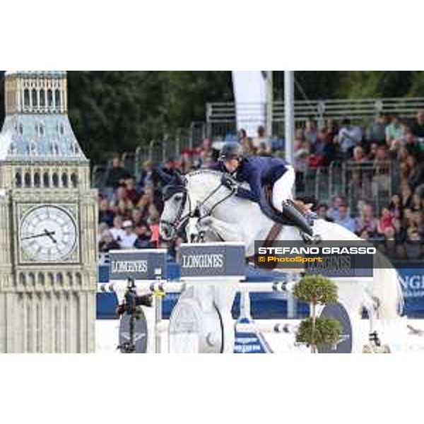 LGCT of London - Grand Prix - Martin Fuchs on Clooney 51 - London,5th august 2017 - ph.Stefano Grasso/LGCT