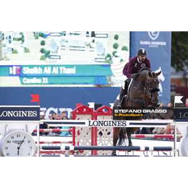 LGCT of London - Grand Prix - Sheikh Ali Al Thani on Carolina 31 - London,5th august 2017 - ph.Stefano Grasso/LGCT