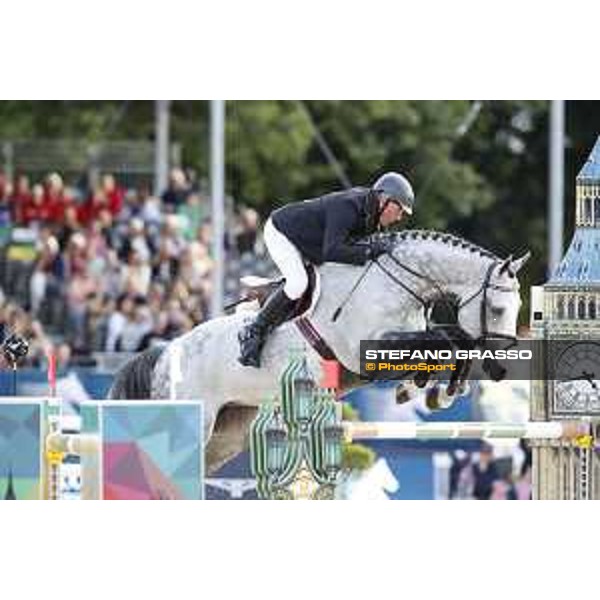 LGCT of London - Grand Prix - John Whitaker on Cassinis Chaplin - London,5th august 2017 - ph.Stefano Grasso/LGCT