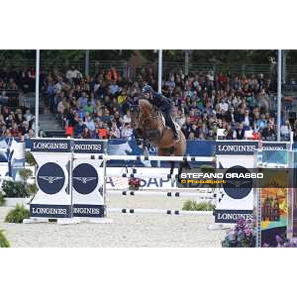 LGCT of London - Grand Prix - Lorenzo de Luca on Armitages Boy - London,5th august 2017 - ph.Stefano Grasso/LGCT