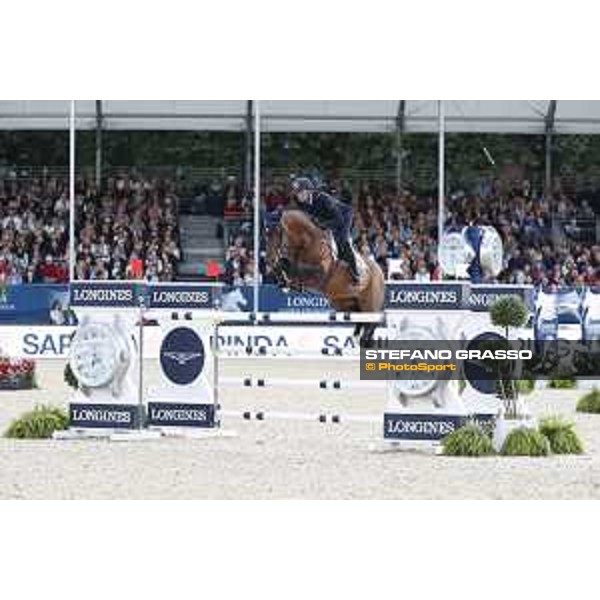 LGCT of London - Grand Prix - Lorenzo de Luca on Armitages Boy - London,5th august 2017 - ph.Stefano Grasso/LGCT