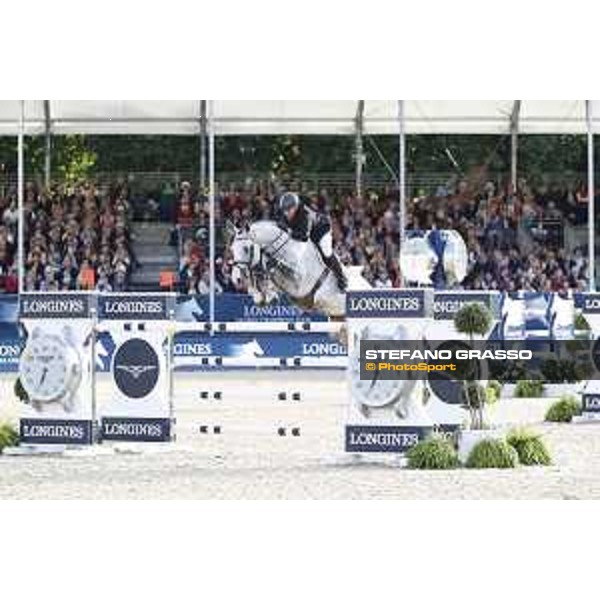 LGCT of London - Grand Prix - John Whitaker on Cassinis Chaplin - London,5th august 2017 - ph.Stefano Grasso/LGCT