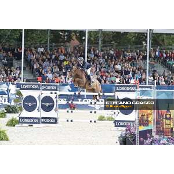 LGCT of London - Grand Prix - David Will on Cento du Rouet - London,5th august 2017 - ph.Stefano Grasso/LGCT