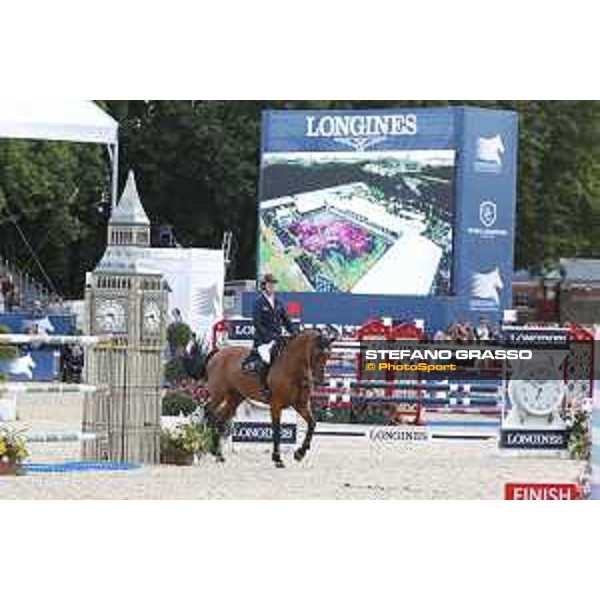 LGCT of London - Grand Prix - Ben Maher on MTF Madame X - London,5th august 2017 - ph.Stefano Grasso/LGCT