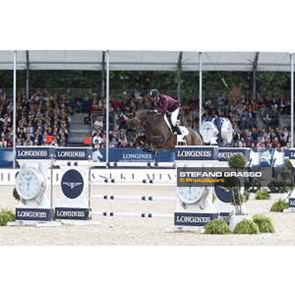 LGCT of London - Grand Prix - Sheikh Ali Al Thani on Carolina 31 - London,5th august 2017 - ph.Stefano Grasso/LGCT
