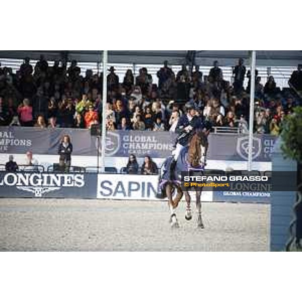LGCT of London - Grand Prix - Scott Brash on Hello Forever parades after winning the LGCT Grand Prix of London presented by Sapinda - London,5th august 2017 - ph.Stefano Grasso/LGCTLGCT of London - Grand Prix - Prize giving ceremony - Scott Brash on Hello Forever parades after winning LGCT GP of London presented by Sapinda - London,5th august 2017 - ph. Stefano Grasso/LGCT