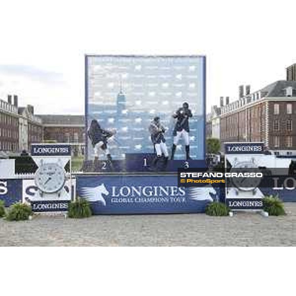 LGCT of London - Grand Prix - Prize giving ceremony - Champagne celebrations - London,5th august 2017 - ph. Stefano Grasso/LGCT