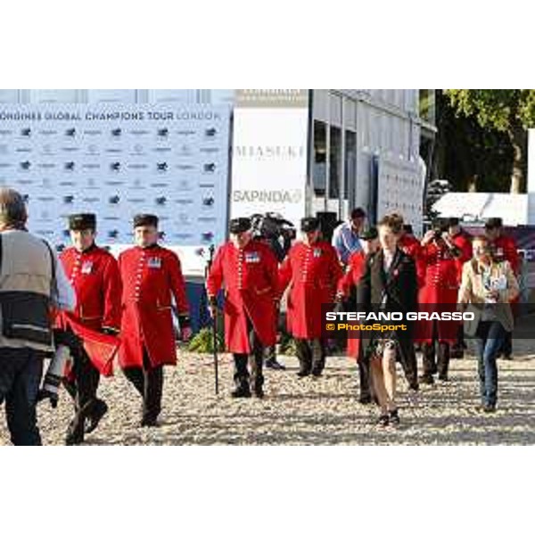 LGCT of London - Grand Prix - Prize giving ceremony - The Chelsea Pensioners - London, - 5 August 2017 - ph.Mario Grassia/LGCT