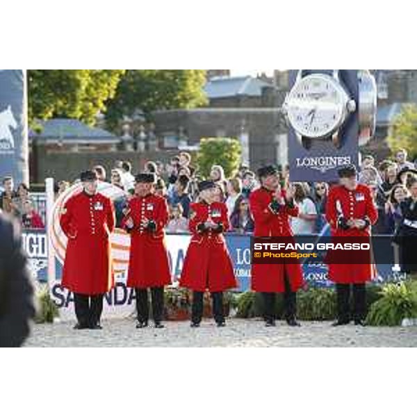 LGCT of London - Grand Prix - Prize giving ceremony - The Chelsea Pensioners - London, - 5 August 2017 - ph.Mario Grassia/LGCT