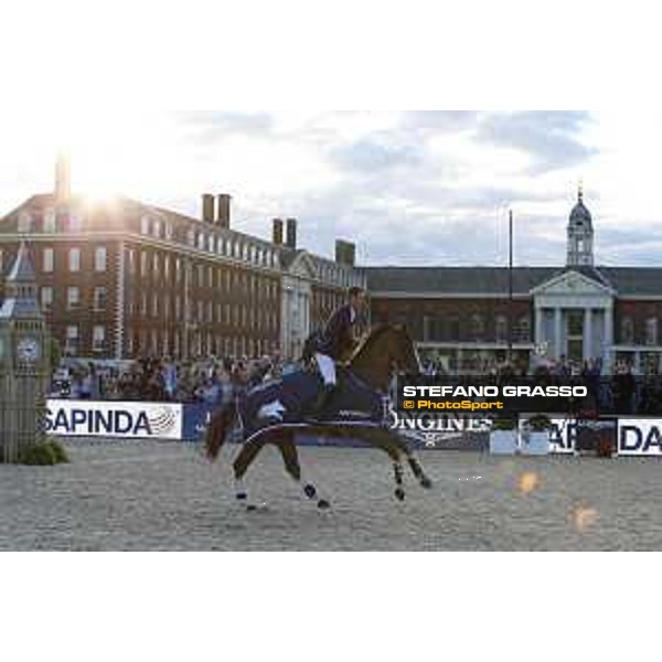 LGCT of London - Grand Prix - Prize giving ceremony - Scott Brash on Hello Forever wins the LGCT Grand Prix of London presented by Sapinda- London, - 5 August 2017 - ph.Mario Grassia/LGCT