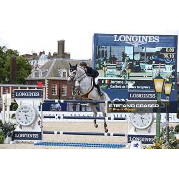 GCL of London - Class 14 - Jerome Guery on Garfield de Tiji Des Templiers - London, - 6 August 2017 - ph.Stefano Grasso/GCL