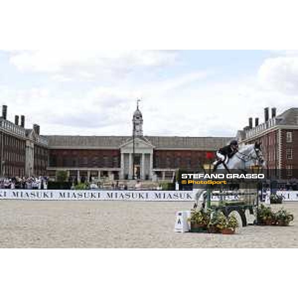 GCL of London - Class 14 - Jerome Guery on Garfield de Tiji Des Templiers - London, - 6 August 2017 - ph.Stefano Grasso/GCL