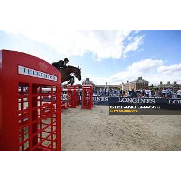 GCL of London - Class 14 - Rodrigo Pessoa on Chaganus - London, - 6 August 2017 - ph.Stefano Grasso/GCL