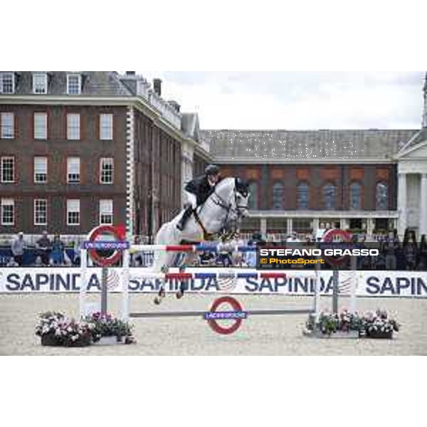 GCL of London - Class 14 - Jerome Guery on Garfield de Tiji Des Templiers - London, - 6 August 2017 - ph.Stefano Grasso/GCL