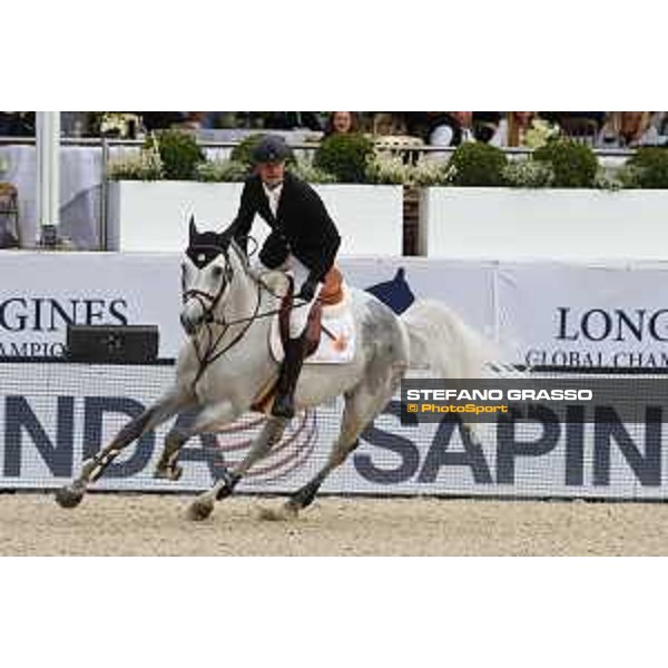 GCL of London - Class 14 - Jerome Guery on Garfield de Tiji Des Templiers - London, - 6 August 2017 - ph.Stefano Grasso/GCL