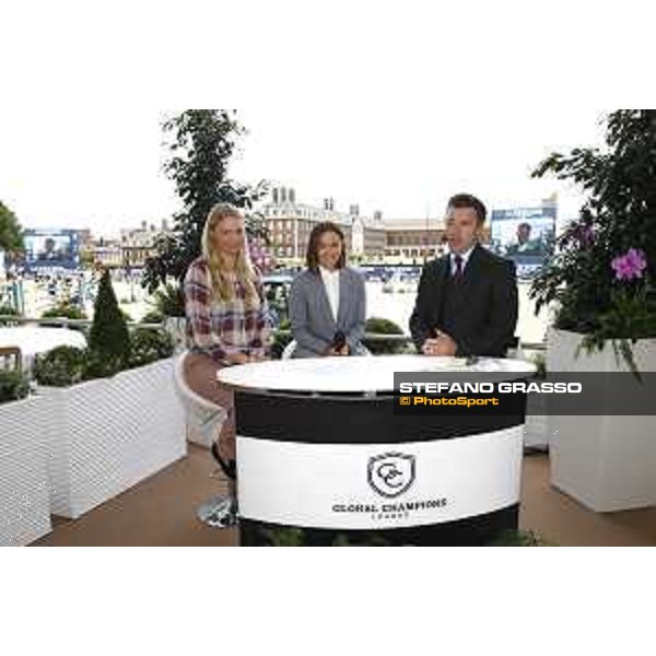 LGCT of London - The studio- Steven Wilde, Jodie Kidd and Victoria Pendleton - London, - 4 August 2017 - ph.Mario Grassia/LGCT