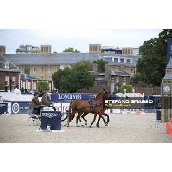 LGCT of London - Pony driving exhibition - London, - 5 August 2017 - ph.Stefano Grasso/LGCT