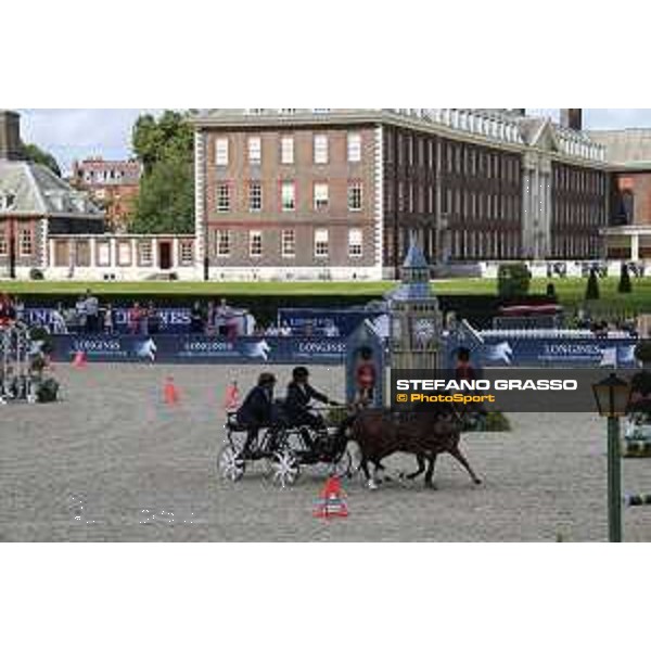 LGCT of London - Pony driving exhibition - London, - 6 August 2017 - ph.Stefano Grasso/LGCT