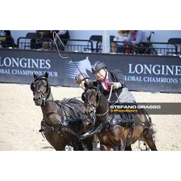 LGCT of London - Pony driving exhibition - London, - 6 August 2017 - ph.Stefano Grasso/LGCT